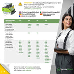 12 - PACK 2.5" Hard Drive Caddy - Dell Poweredge 0DXD9H Compatible - WORKDONE.EUROPE