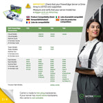 3.5 - inch Hard Drive Caddy WH5D2 0Y796F 0X7K8W with 2.5 - inch Converter 09W8C4 - WORKDONE.EUROPE