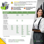 6 - PACK 3.5 - inch Hard Drive Caddy WH5D2 0Y796F 0X7K8W with 2.5 - inch Converter 09W8C4 - WORKDONE.EUROPE