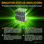 12 - PACK 3.5" Hard Drive Caddy - Dell Poweredge WH5D2 0Y796F 0X7K8W Compatible - WORKDONE.EUROPE