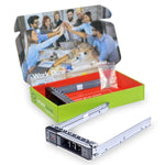 2 - PACK 3.5" Hard Drive Caddy - Dell Poweredge WH5D2 0Y796F 0X7K8W Compatible - WORKDONE.EUROPE