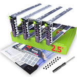 4 - PACK 2.5" Hard Drive Caddy - Dell Poweredge 0G176J Compatible - WORKDONE.EUROPE