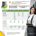 6 - PACK 3.5 - inch Hard Drive Caddy 0KG1CH with 2.5 - inch Converter 9W8C4 - WORKDONE.EUROPE