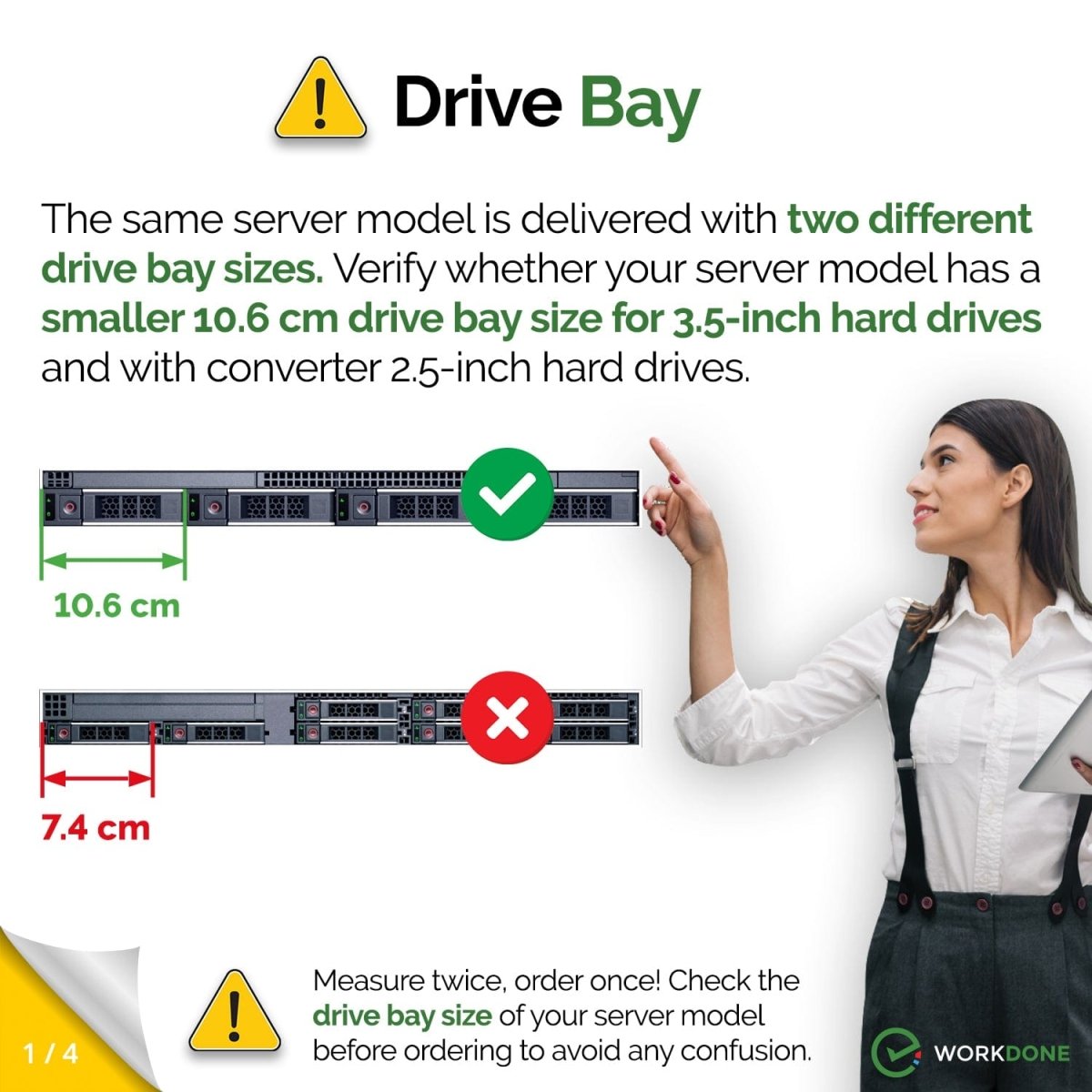 2.5-inch HDD adapter - X7K8W compatible Caddy Adapter – WORKDONE